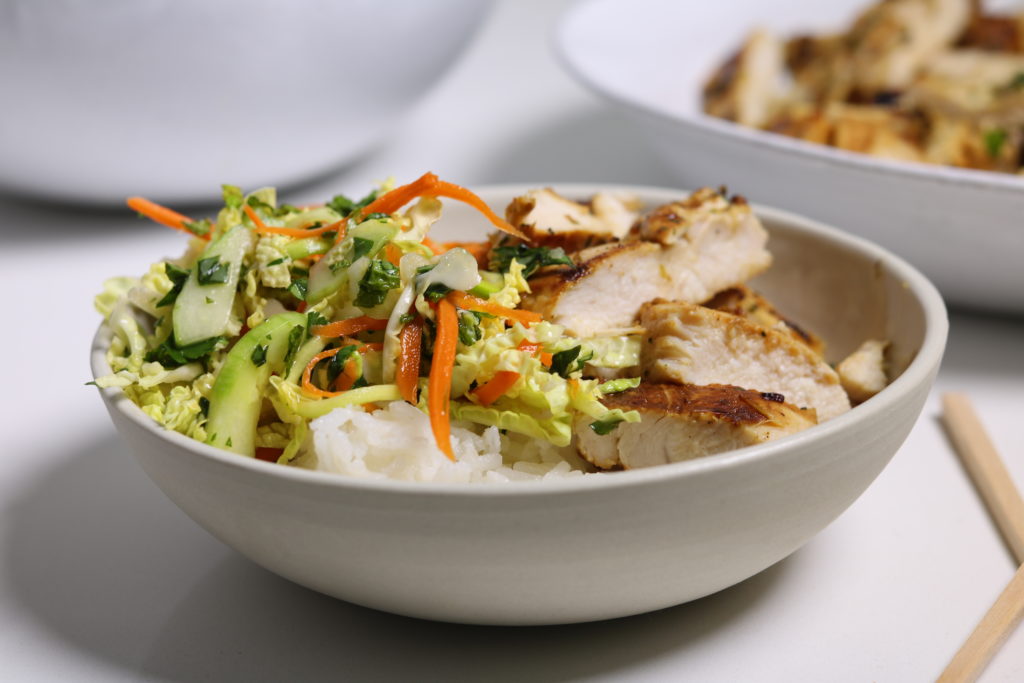 Vietnamese Chicken and Rice Bowls Three Hungry Boys