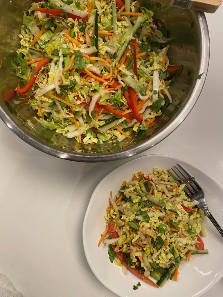 Once Upon a Chef's Thai Crunch Salad - Three Hungry Boys