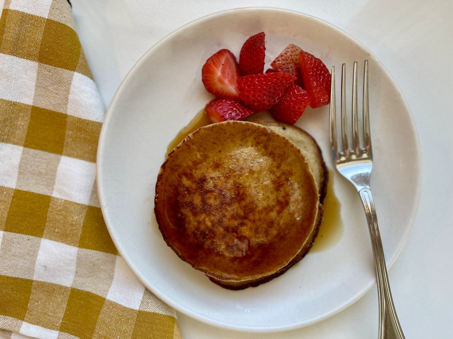 Julia Perkins Blender Oatmeal Pancakes Three Hungry Boys